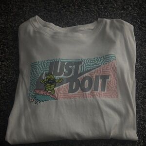Men’s nike White 'Just Do It' Graphic Tee